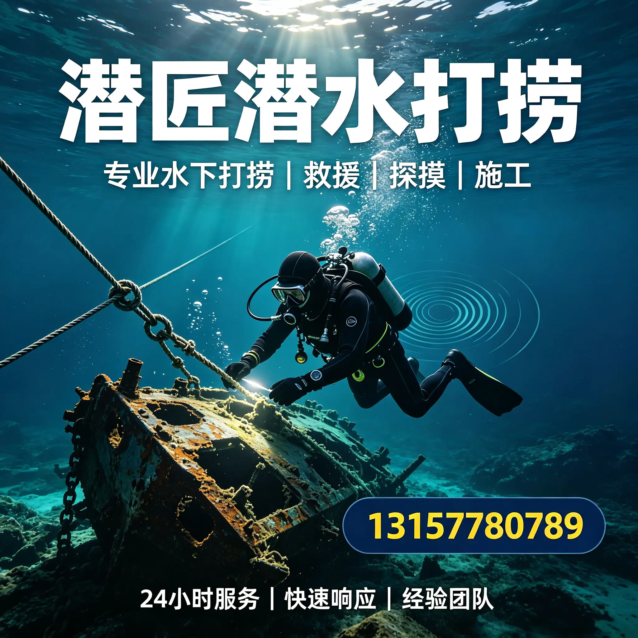 临高水下打捞作业服务产品